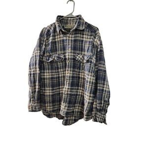 Protest clothing XL button up top plaid